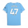 Muški Nogometni Dres Manchester City Phil Foden #47 Domaci 2025-26 Kratak Rukav Muški Nogometni Dres Manchester City Phil Foden #47 Domaci 2025-26 Kratak Rukav